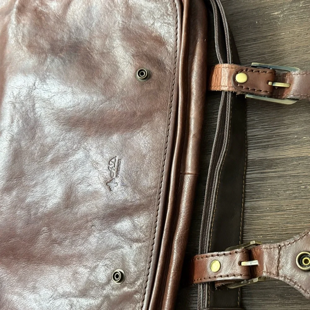 Italian Leather Briefcase – AD Firenze – Florence, Italy (2010)
